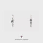 Pendientes criolla de plata de ley o con baño de oro amarillo 18K, elegantes y versátiles de LAURENSONS